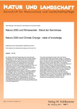Natura 2000 und Klimawandel - Stand der Kenntnisse