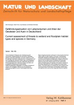 Gefährdungssituation von Lebensräumen und Arten der Gewässer und Auen in Deutschland