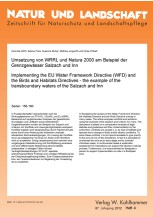 Umsetzung von WRRL und Natura 2000 am Beispiel der Grenzgewässer Salzach und Inn