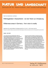 Wildnisgebiete in Deutschland - von der Vision zur Umsetzung