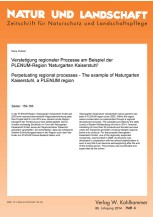 Verstetigung regionaler Prozesse am Beispiel der PLENUM-Region "Naturgarten Kaiserstuhl"