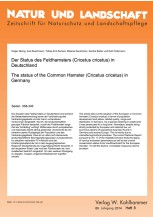 Der Status des Feldhamsters (Cricetus cricetus) in Deutschland