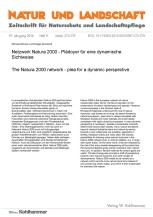 Netzwerk Natura 2000 - Plädoyer für eine dynamische Sichtweise