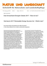Das Erneuerbare-Energien-Gesetz 2017 - Was ist neu?