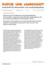 Wahrnehmung und Bewertung trockenheitsgestörter Buchenwälder - Ergebnisse einer Bevölkerungsbefragung und einer Besucherbefragung im Nationalpark Hainich