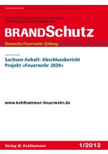 Sachsen-Anhalt: Abschlussbericht Projekt "Feuerwehr 2020"