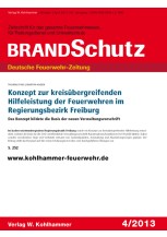Konzept zur kreisübergreifenden Hilfeleistung der Feuerwehren im Regierungsbezirk Freiburg