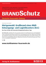 Hürtgenwald: Großbrand eines Müll-Entsorgungs- und Logistikcenters (ELC)