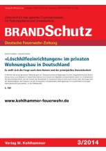 "Löschhilfeeinrichtungen" im privaten Wohnungsbau in Deutschland