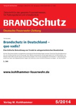 Brandschutz in Deutschland - quo vadis?