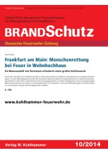 Frankfurt am Main: Menschenrettung bei Feuer in Wohnhochhaus