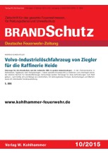 Volvo Industrielöschfahrzeug von Ziegler für die Raffinerie Heide