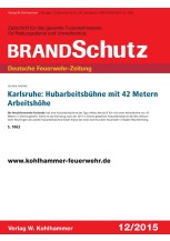 Karlsruhe: Hubarbeitsbühne mit 42 Metern Arbeitshöhe