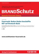 Feuerwehr Baden-Baden beschaffte KEF auf Bremach-Basis