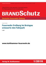 Feuerwehr Freiburg im Breisgau erneuerte den Fuhrpark
