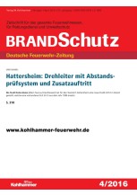 Hattersheim: Drehleiter mit Abstandsprüfsystem und Zusatzauftritt