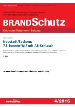 Neustadt/Sachsen: 7,5-Tonnen-WLF mit AB-Schlauch