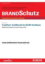 Frankfurt: Großbrand im SELMI-Hochhaus (BRANDSchutz/Deutsche Feuerwehr-Zeitung 1/1974)