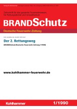 Der 2. Rettungsweg (BRANDSchutz/Deutsche Feuerwehr-Zeitung 1/1990)