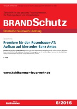 Premiere für den Rosenbauer-AT: Aufbau auf Mercedes-Benz Antos
