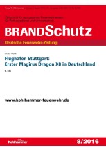 Flughafen Stuttgart: Erster Magirus Dragon X8 in Deutschland im Einsatz