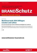 Werkfeuerwehr BSH Dillingen: Löschen und Lüften