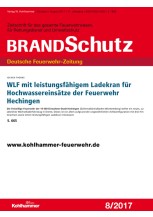 WLF mit leistungsfähigem Ladekran für Hochwassereinsätze der Feuerwehr Hechingen