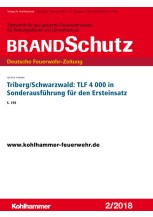 Triberg/Schwarzwald: TLF 4000 in Sonderausführung für den Ersteinsatz