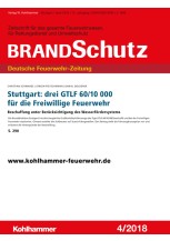 Stuttgart: drei GTLF 60/10000 für die Freiwillige Feuerwehr