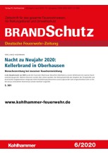 Nacht zu Neujahr 2020: Kellerbrand in Oberhausen