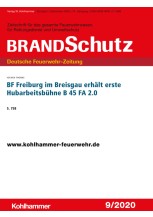 BF Freiburg im Breisgau erhält erste Hubarbeitsbühne B 45 FA 2.0