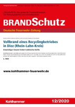 Vollbrand eines Recyclingbetriebes in Diez (Rhein-Lahn-Kreis)