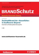 Dachstuhlbrand der "Hasenfärbe" in Kaufbeuren (Bayern)