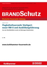 Flughafenfeuerwehr Stuttgart: neuer RW-U und Ausbildungsfahrzeug