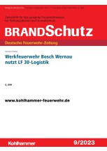 Werkfeuerwehr Bosch Wernau nutzt LF 30-Logistik