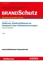 Heilbronn: Gefahrstoffeinsatz im Pumpwerk eines Trinkwasserversorgers
