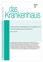 Evaluation des Beschwerdemanagements am Universitätsklinikum Ulm