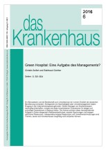 Green Hospital: Eine Aufgabe des Managements?