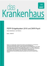 PEPP-Entgeltsystem 2018 und DKR-Psych