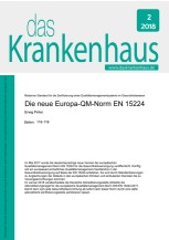 Die neue Europa-QM-Norm EN 15224