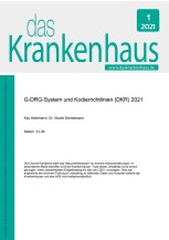 G-DRG-System und Kodierrichtlinien (DKR) 2021