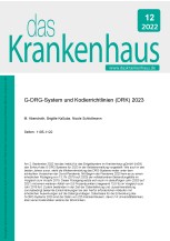 G-DRG-System und Kodierrichtlinien (DRK) 2023