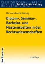 Diplom-, Seminar-, Bachelor- und Masterarbeiten in den Rechtswissenschaften