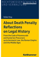 About Death Penalty. Reflections on Legal History