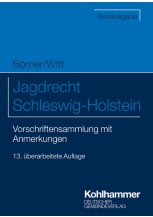 Jagdrecht Schleswig-Holstein